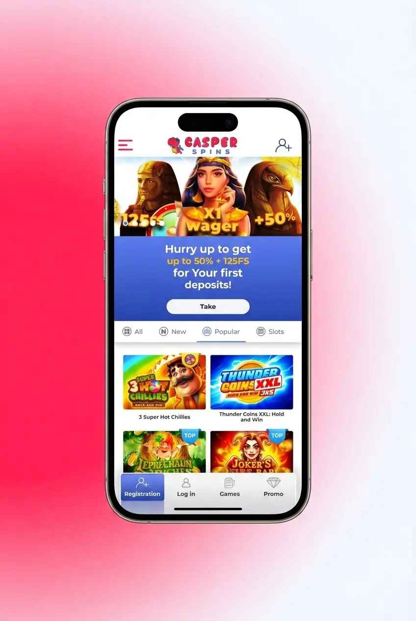Step-by-step guide on how to claim a Casper Spins bonus in the UK, from registration to deposit and free spins activation.