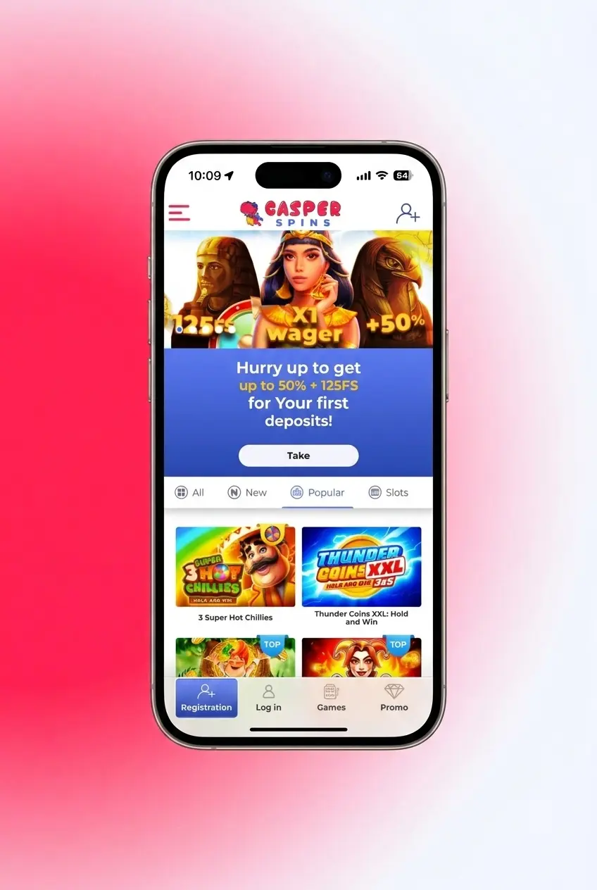 Step-by-step guide on how to claim a bonus at Casper Spins UK, from registration to receiving free spins