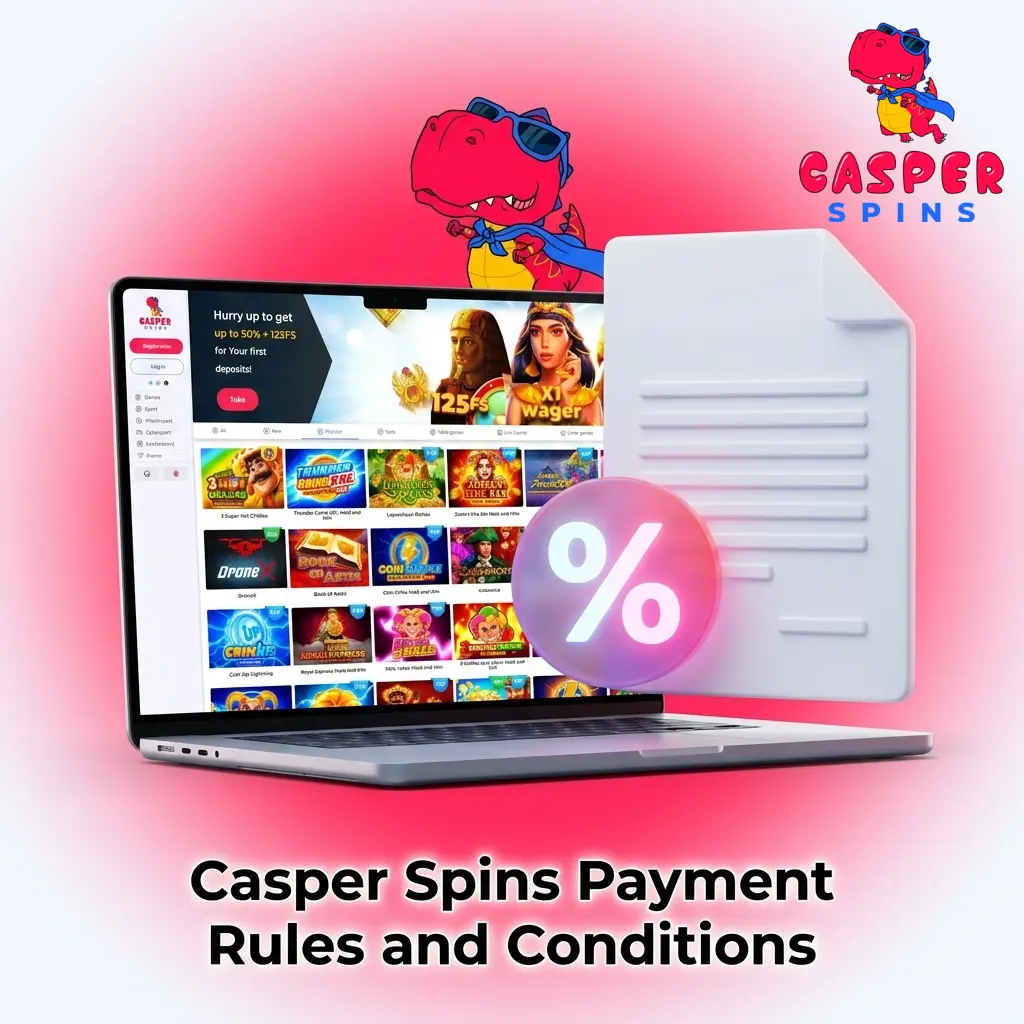 Casper Spins payment rules covering verification, withdrawal policies, limits, and UKGC compliance for UK players