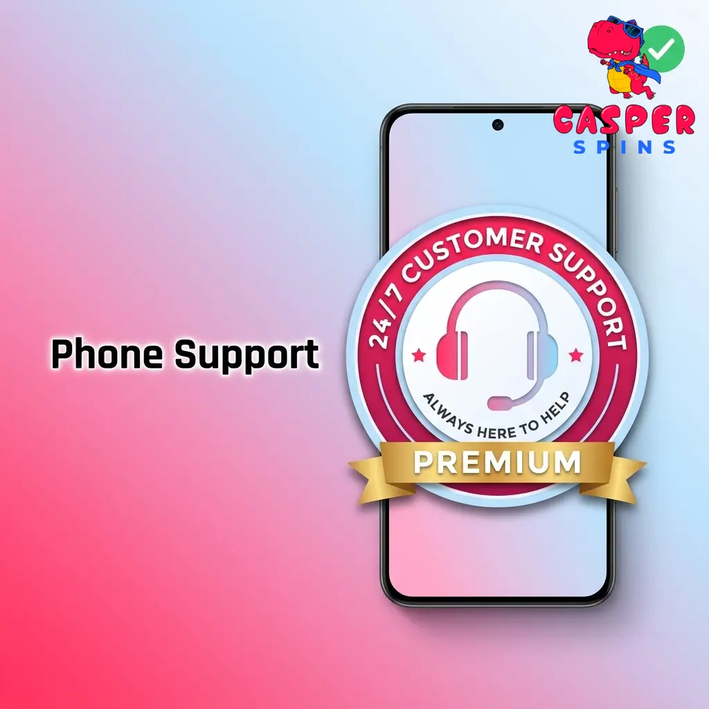 Casper Spins phone support alternatives including live chat, email, and UKGC contact options for UK players