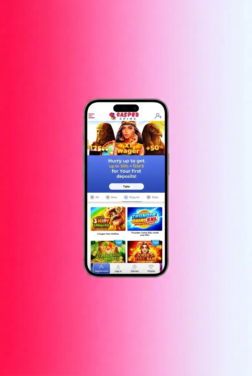 Step-by-step guide on how to play at Casper Spins Casino, covering sign-up, deposit, game selection, and betting