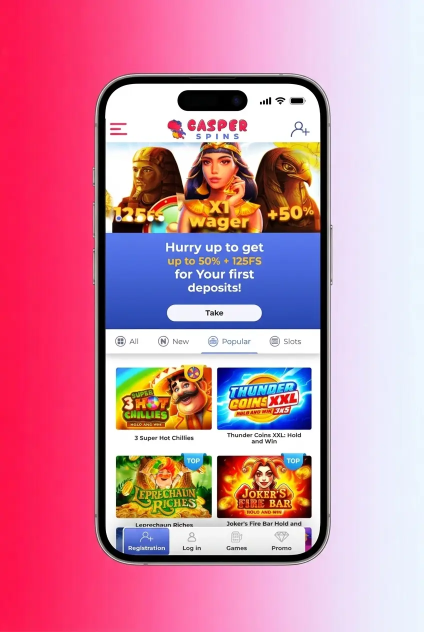 Step-by-step guide on how to play at Casper Spins Casino, covering sign-up, deposit, game selection, and placing bets