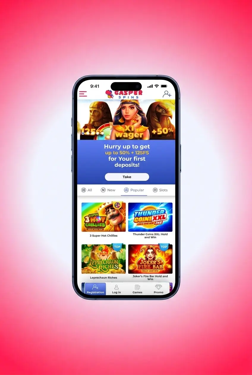Step-by-step guide to placing a sports bet on Casper Spins, from sign-up to confirming your wager