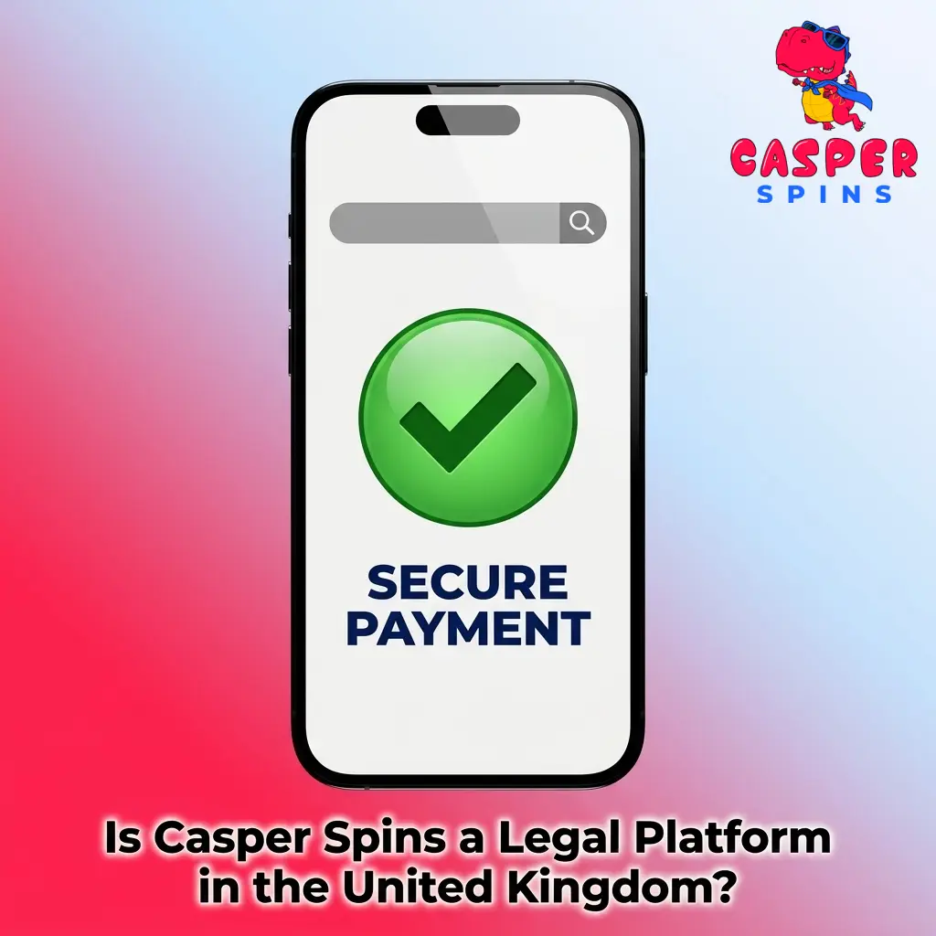 Casper Spins UK Gambling Commission licence confirming legal authorisation for online casino and sports betting services