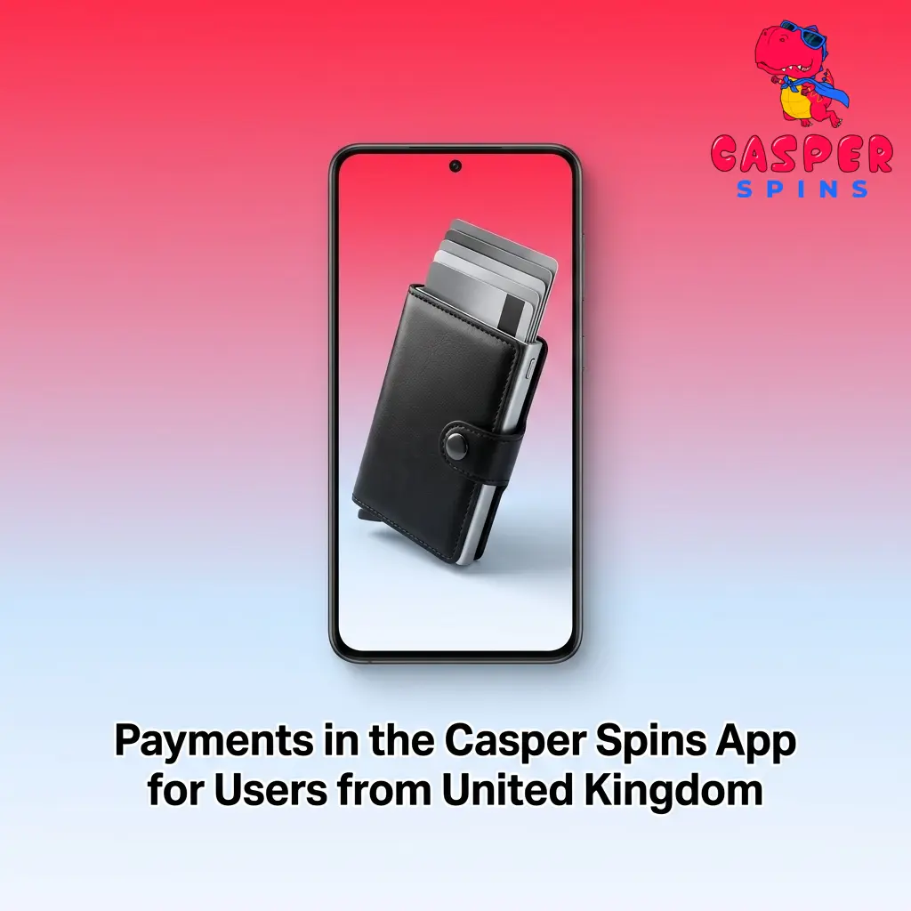 Casper Spins app payment methods for UK players including Visa, Mastercard, Bitcoin, Ethereum, Tether and Litecoin